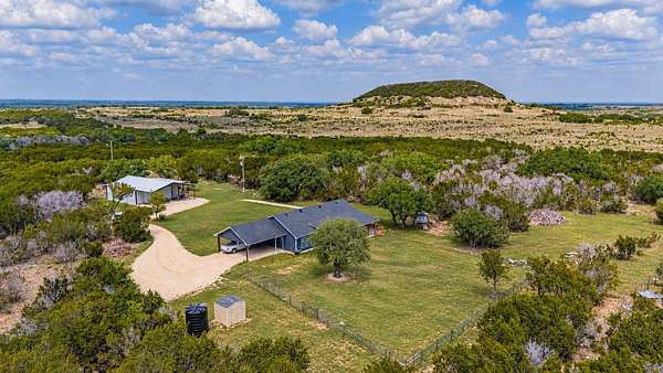 56.8 Acres of Land with Home for Sale in Stephenville, Texas