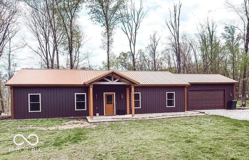 13 Acres of Recreational Land with Home for Sale in Morgantown, Indiana