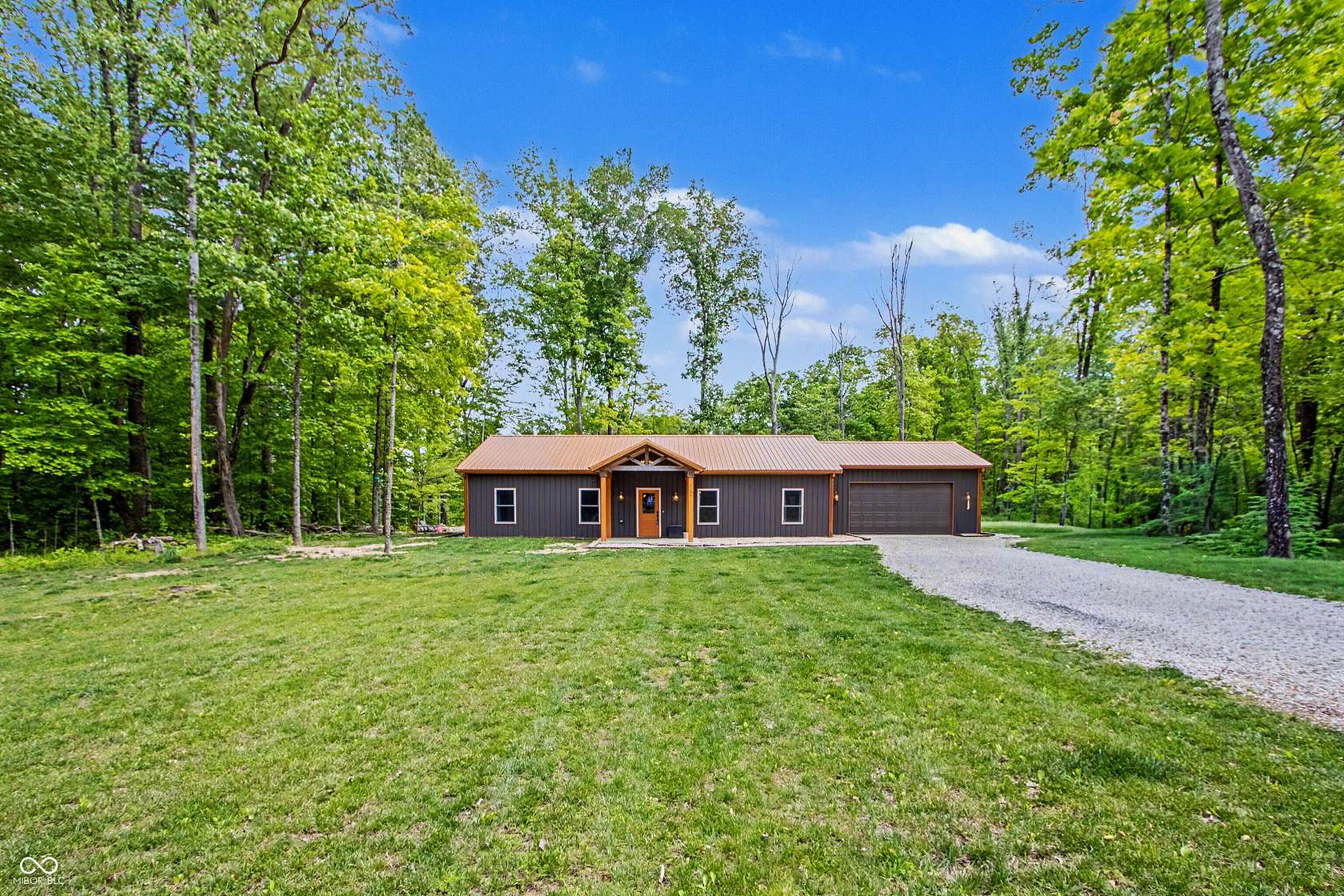 13 Acres of Recreational Land with Home for Sale in Morgantown, Indiana