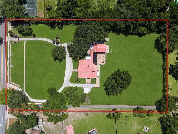 5.26 Acres of Land with Home for Sale in Longwood, Florida