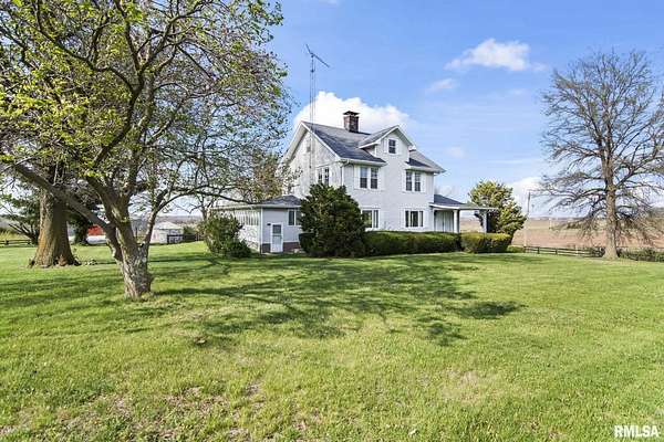 6.46 Acres of Land with Home for Sale in Jacksonville, Illinois