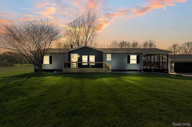 10 Acres of Land with Home for Sale in Clayton Township, Michigan