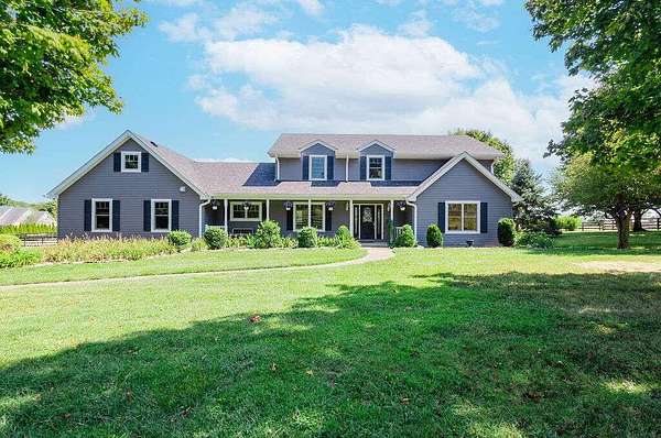 15 Acres of Land with Home for Sale in Versailles, Kentucky