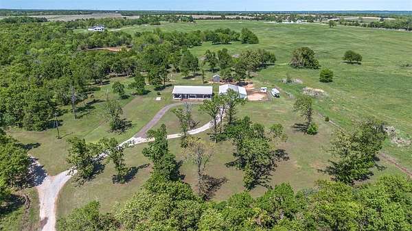 4.16 Acres of Land with Home for Sale in McLoud, Oklahoma