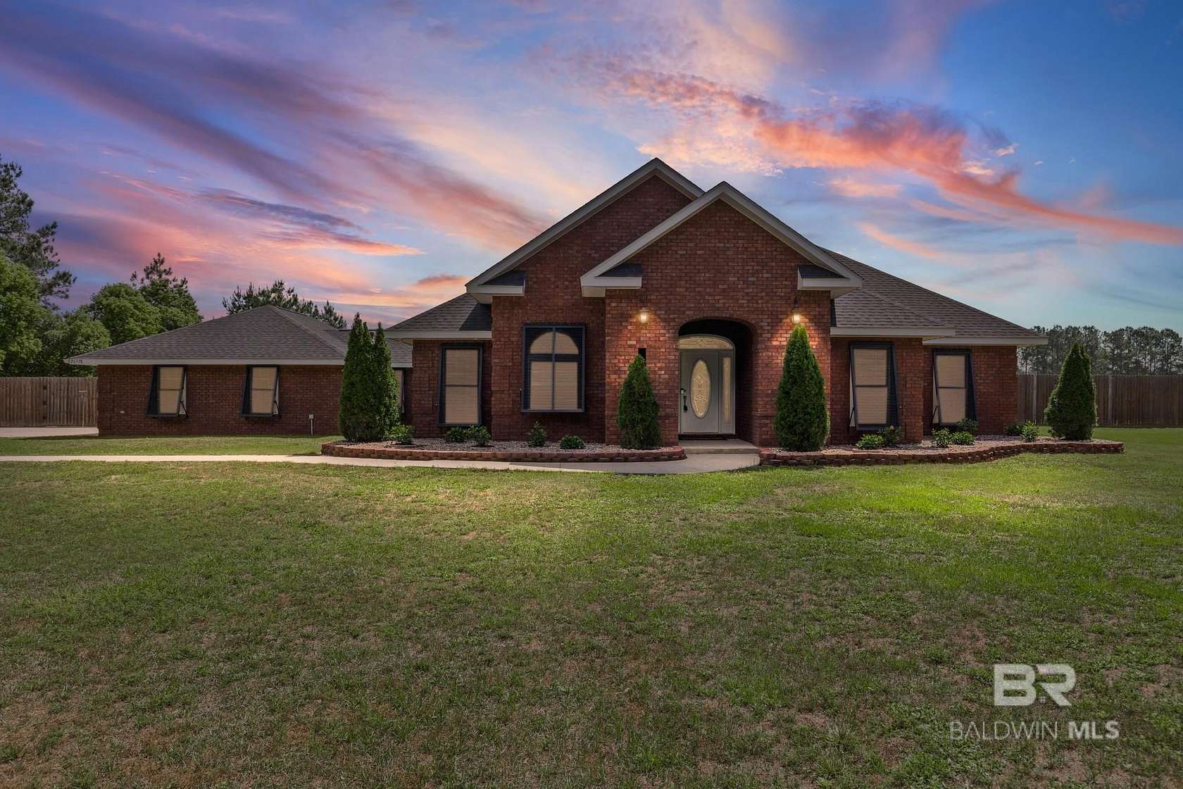 3.69 Acres of Land with Home for Sale in Loxley, Alabama