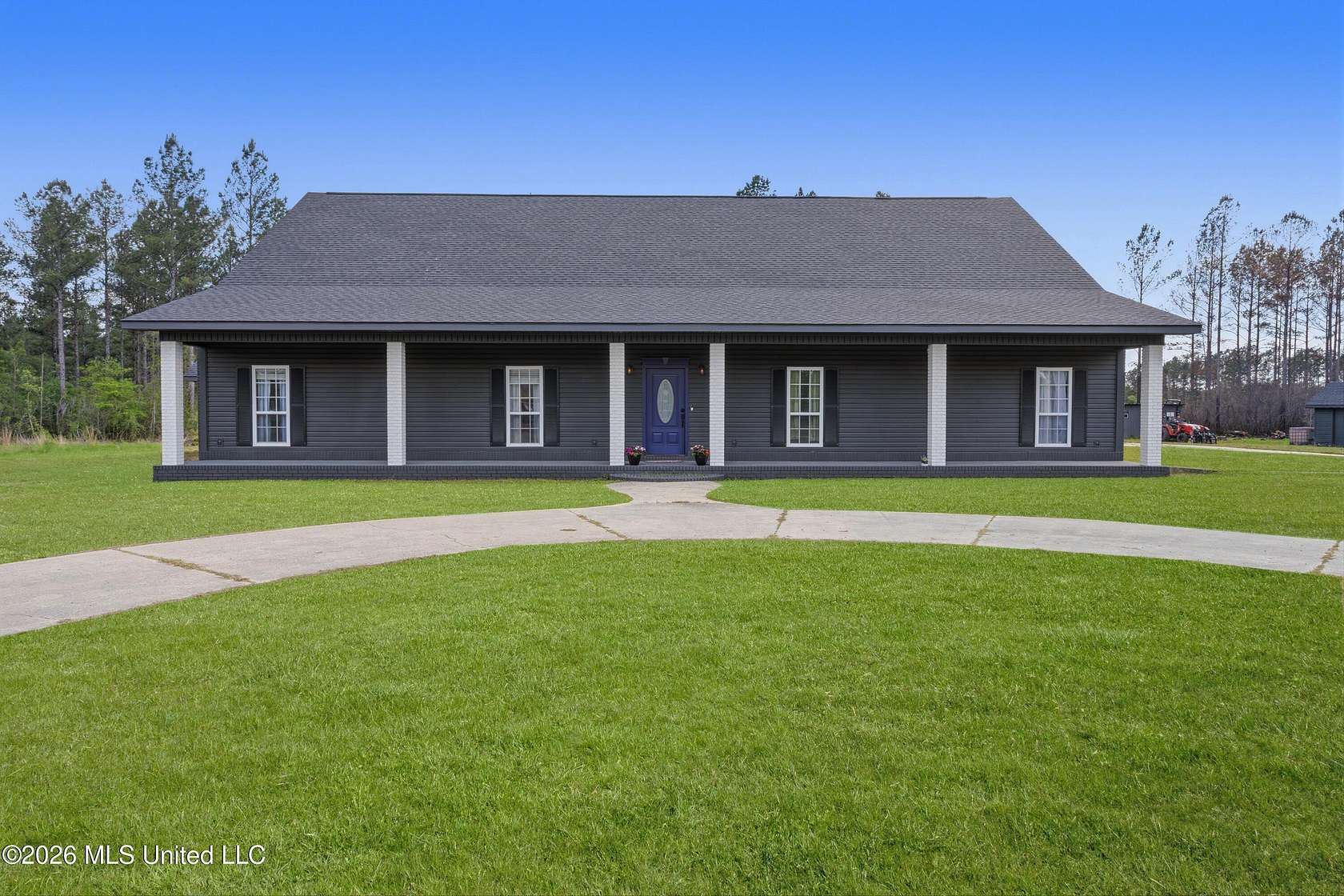 7.7 Acres of Land with Home for Sale in Wiggins, Mississippi