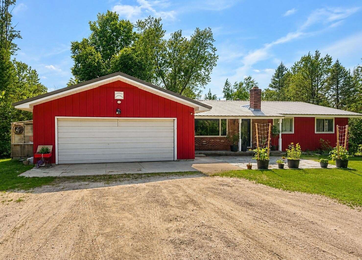 40 Acres of Land with Home for Sale in Onaway, Michigan