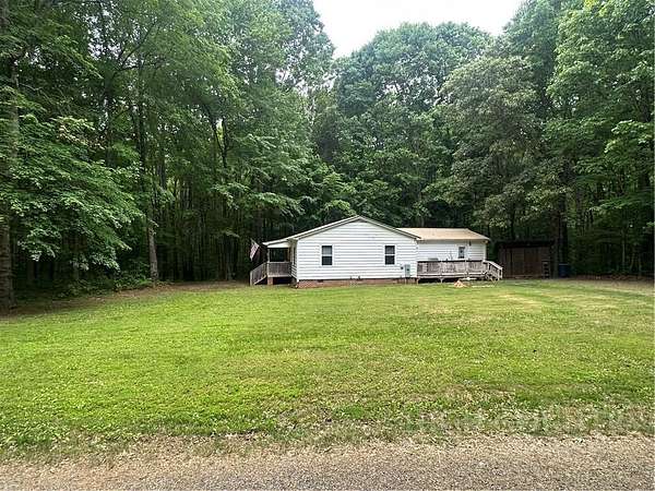 4 Acres of Land with Home for Sale in Cleveland, North Carolina