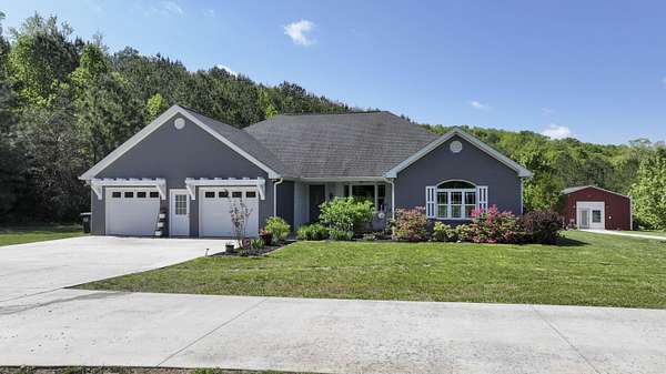 8.73 Acres of Land with Home for Sale in Decatur, Tennessee