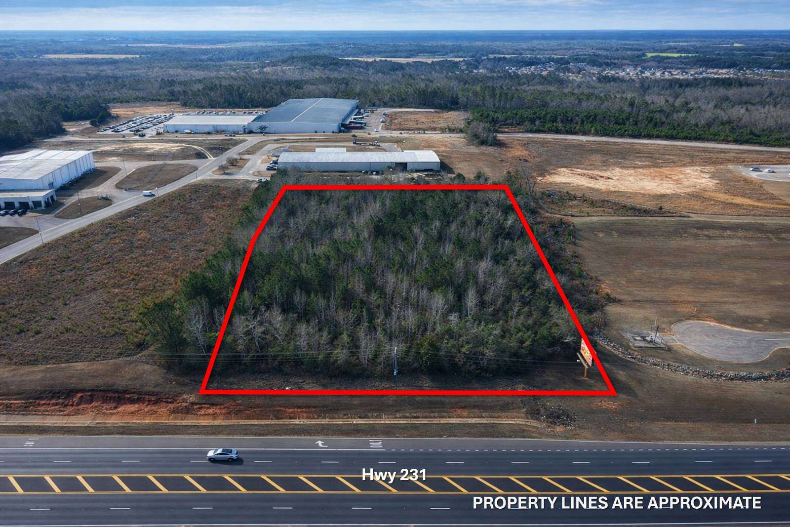 3.6 Acres of Commercial Land for Sale in Troy, Alabama