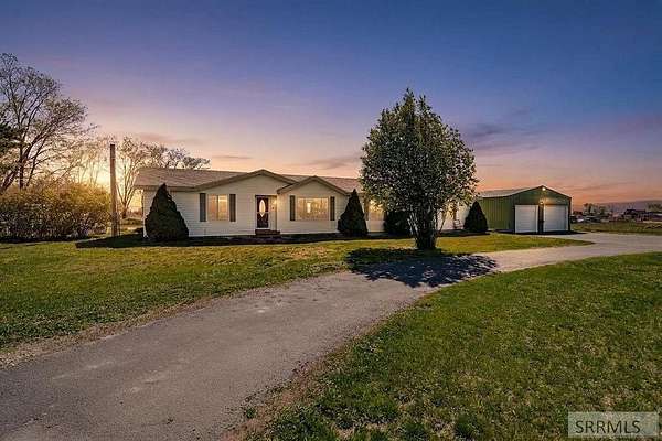4.55 Acres of Land with Home for Sale in Blackfoot, Idaho