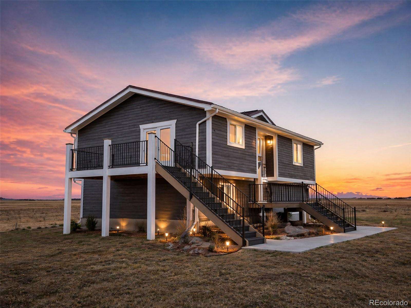 38.7 Acres of Agricultural Land with Home for Sale in Rush, Colorado