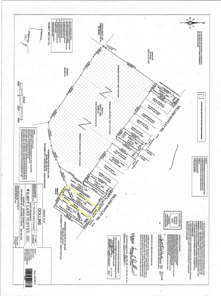 3 Acres of Residential Land for Sale in Stanford, Kentucky