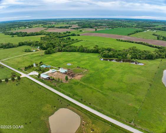 45 Acres of Land with Home for Sale in Sheldon, Missouri