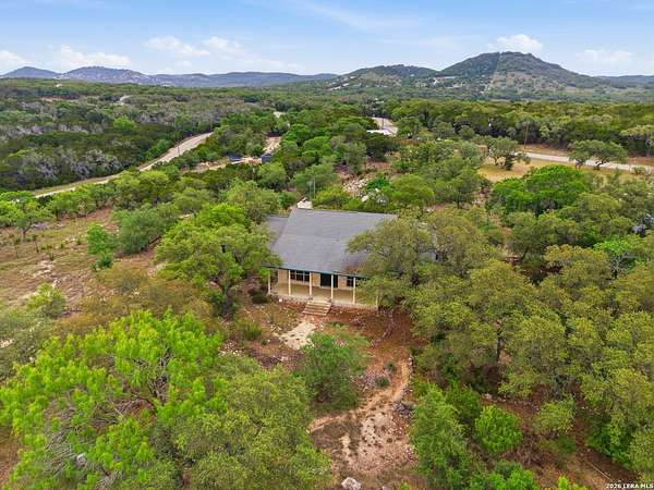 10.2 Acres of Land with Home for Sale in Pipe Creek, Texas