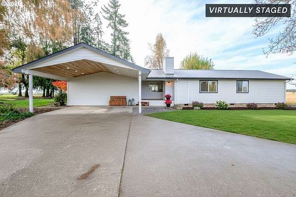 3.47 Acres of Land with Home for Sale in Mount Angel, Oregon