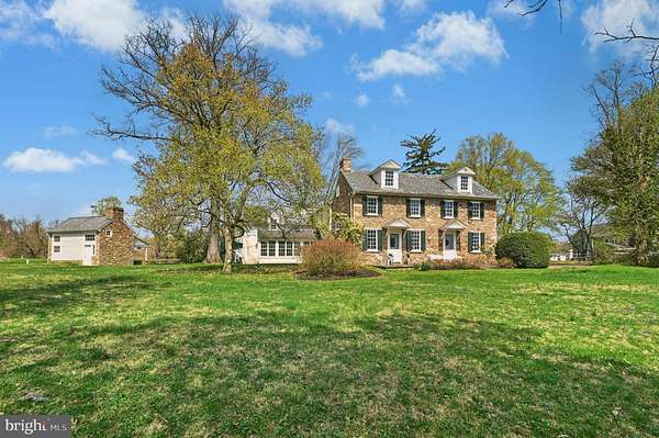 8 Acres of Land with Home for Sale in Doylestown, Pennsylvania