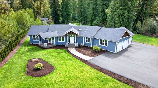 3.78 Acres of Land with Home for Sale in Sandy, Oregon