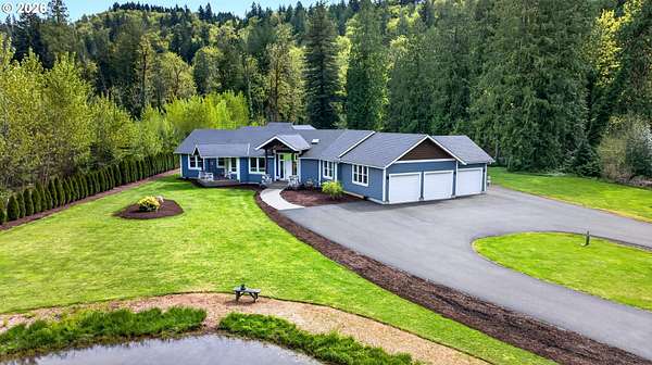 4.56 Acres of Land with Home for Sale in Sandy, Oregon