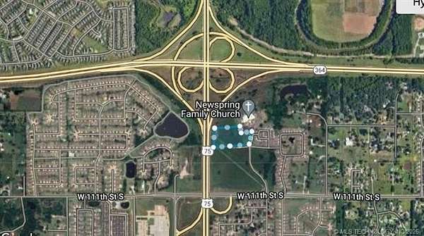 4.6 Acres of Residential Land for Sale in Jenks, Oklahoma