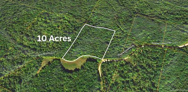 10 Acres of Recreational Land for Sale in Palmersville, Tennessee