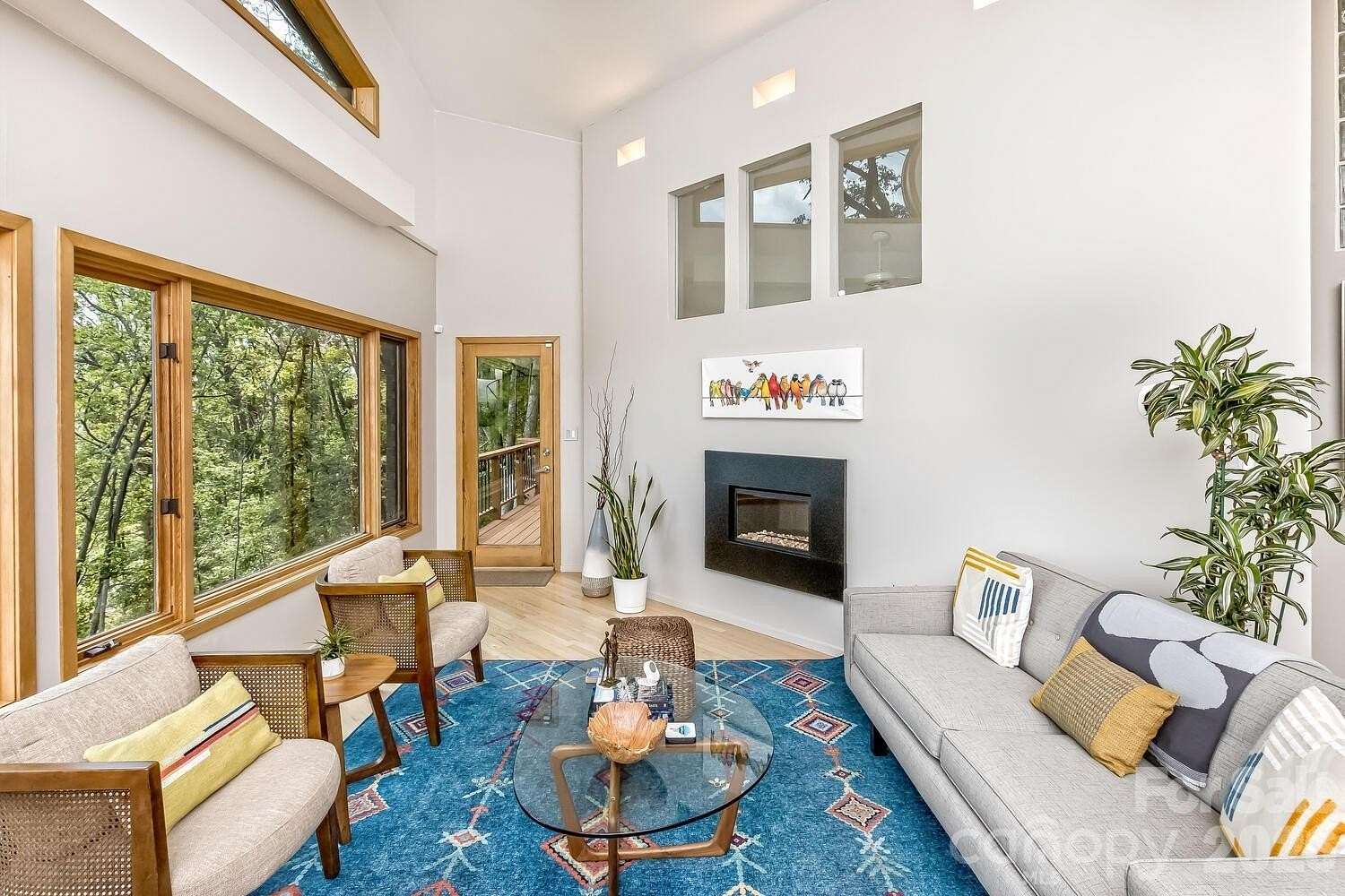 8.27 Acres of Land with Home for Sale in Fairview, North Carolina