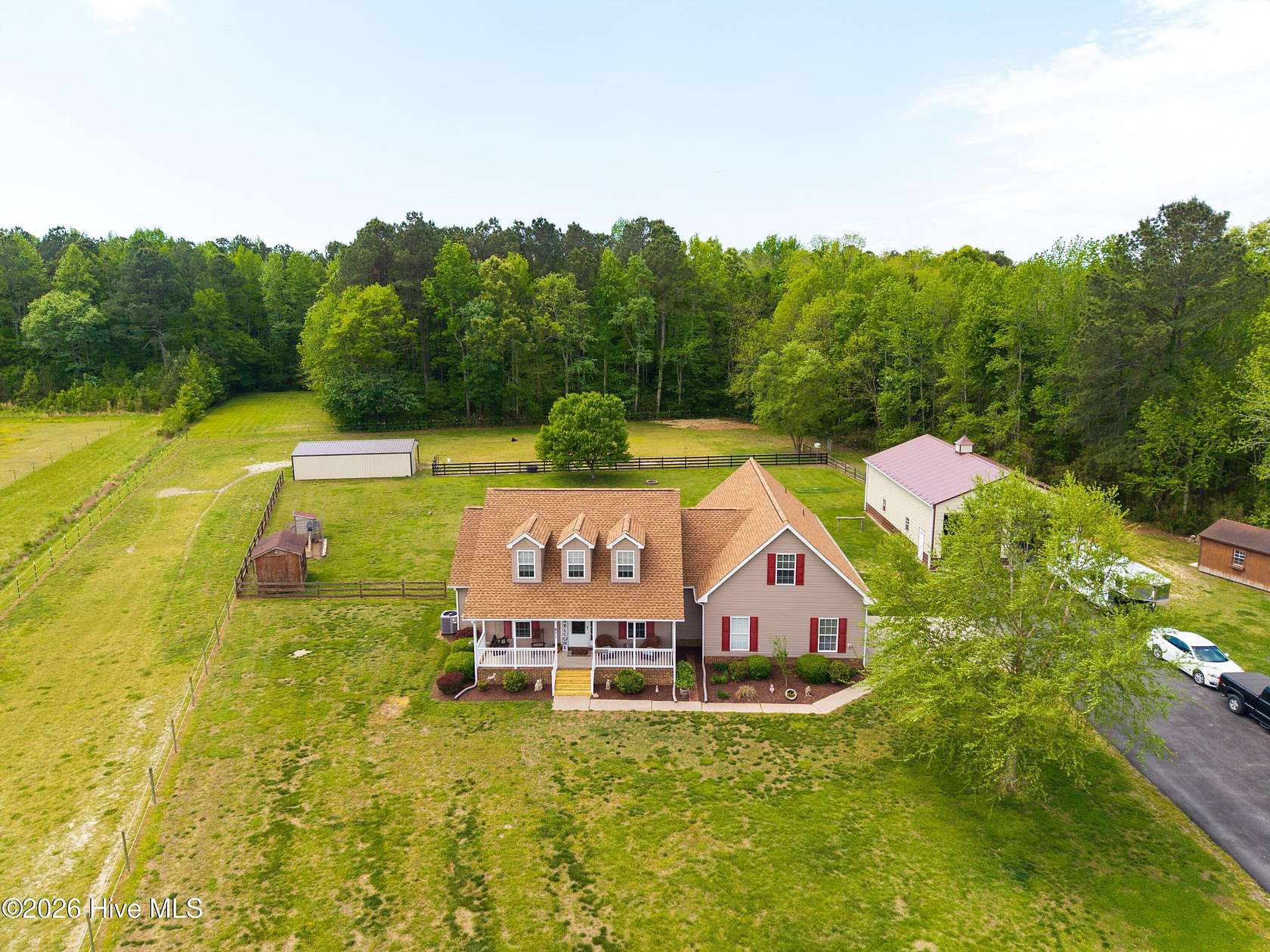 7 Acres of Land with Home for Sale in Shawboro, North Carolina