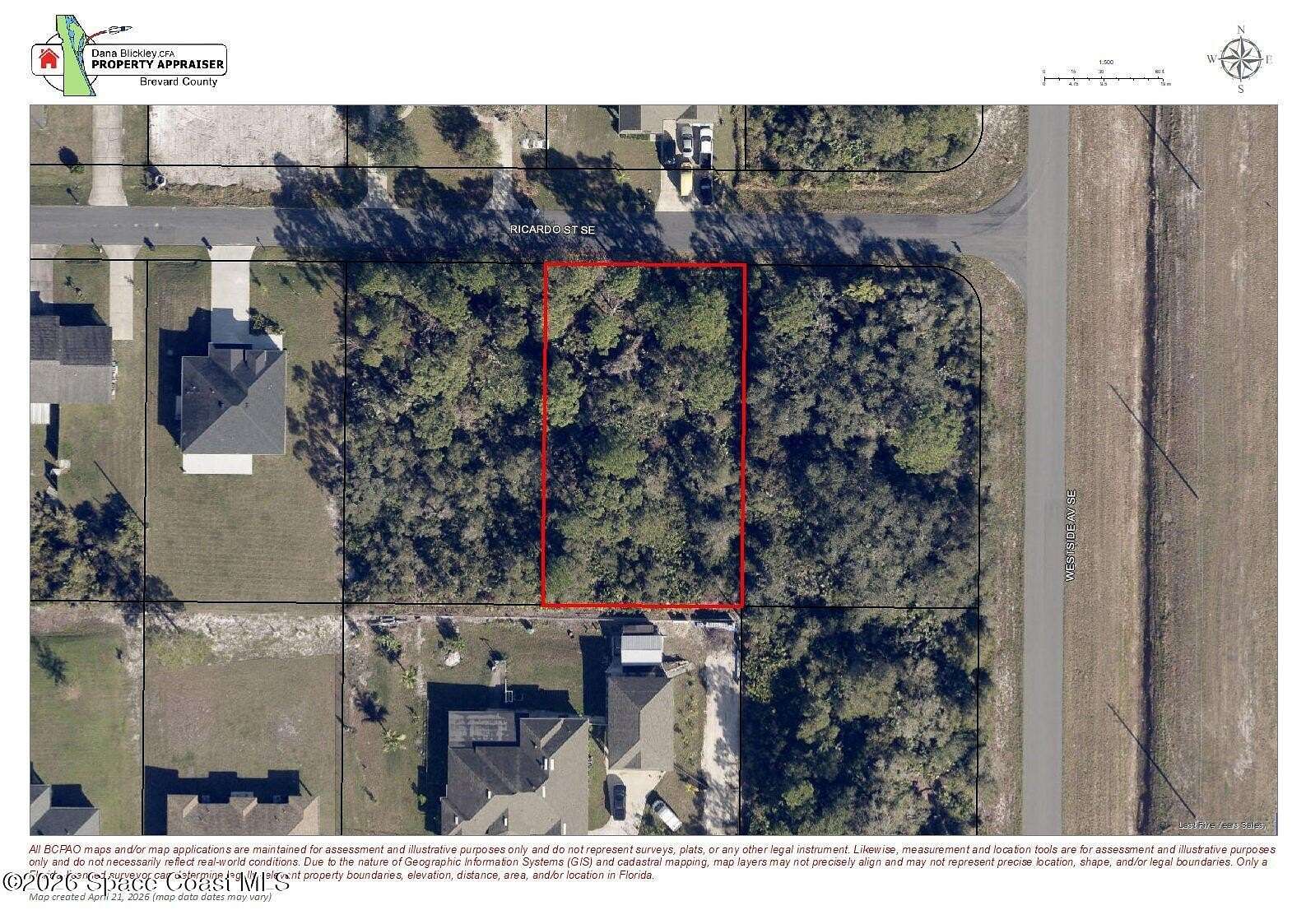 0.43 Acres of Residential Land for Sale in Palm Bay, Florida