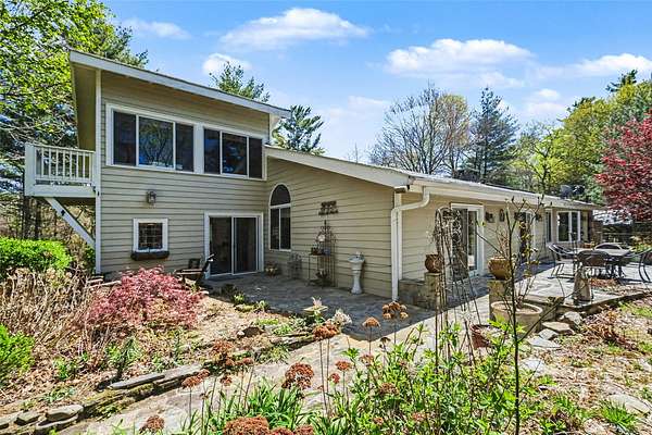 8.72 Acres of Land with Home for Sale in Scaly Mountain, North Carolina