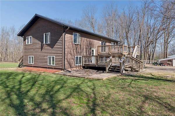 20 Acres of Recreational Land with Home for Sale in Clam Falls, Wisconsin