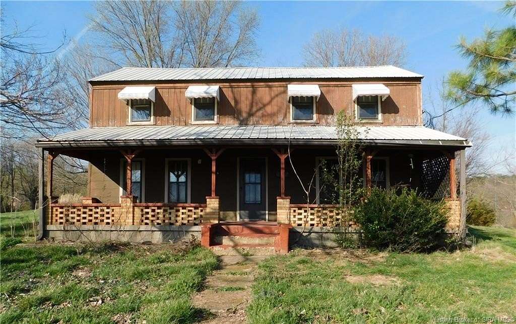 2 Acres of Land with Home for Sale in Salem, Indiana