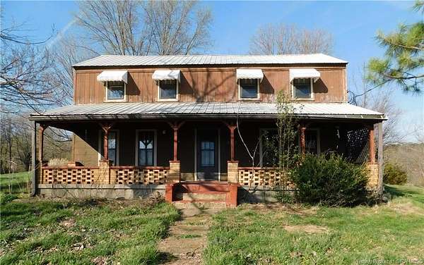 2 Acres of Land with Home for Sale in Salem, Indiana