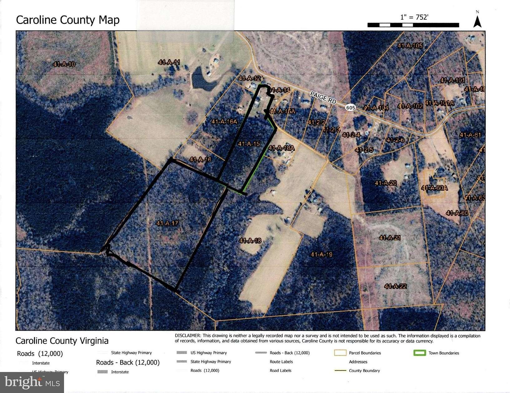 31 Acres of Recreational & Residential Land for Sale in Woodford, Virginia