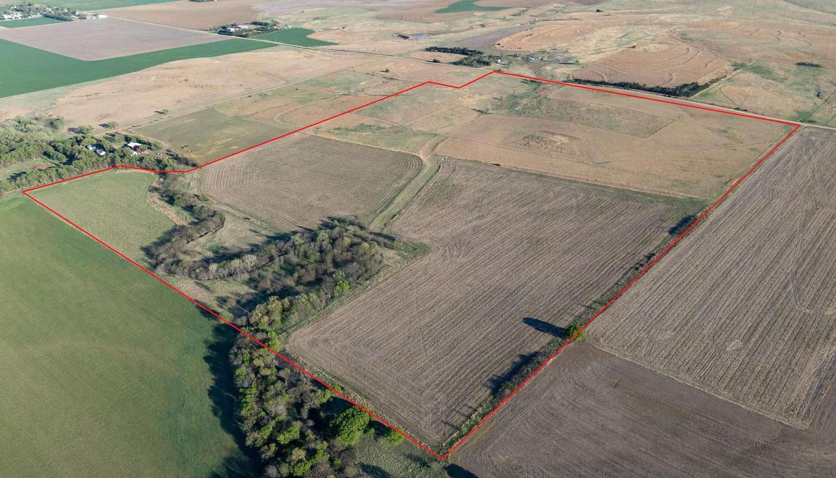 115 Acres of Land for Sale in Albert, Kansas