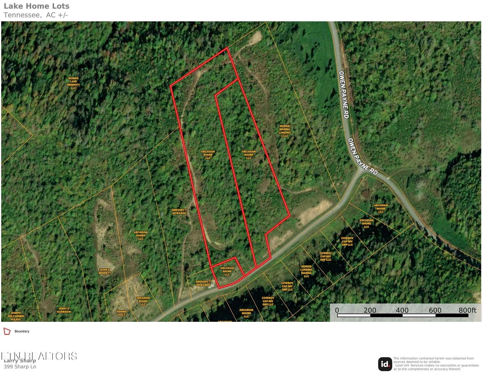 7.82 Acres of Land for Sale in Tazewell, Tennessee