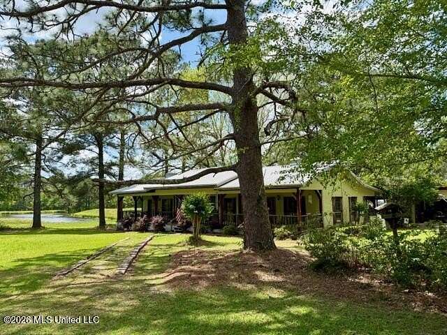 16.5 Acres of Land with Home for Sale in Sandy Hook, Mississippi