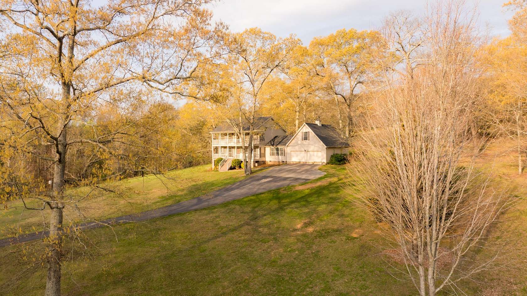 8.28 Acres of Land with Home for Sale in Chickamauga, Georgia