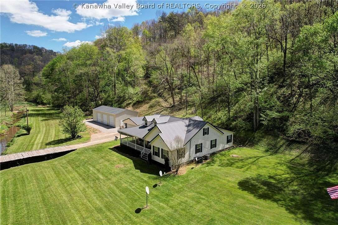 38.8 Acres of Land with Home for Sale in Looneyville, West Virginia