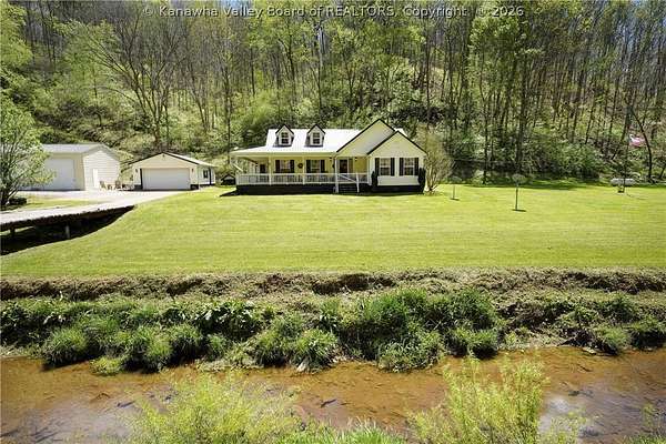 38.8 Acres of Agricultural Land with Home for Sale in Looneyville, West Virginia