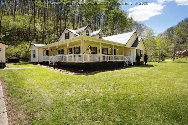 38.8 Acres of Agricultural Land with Home for Sale in Looneyville, West Virginia