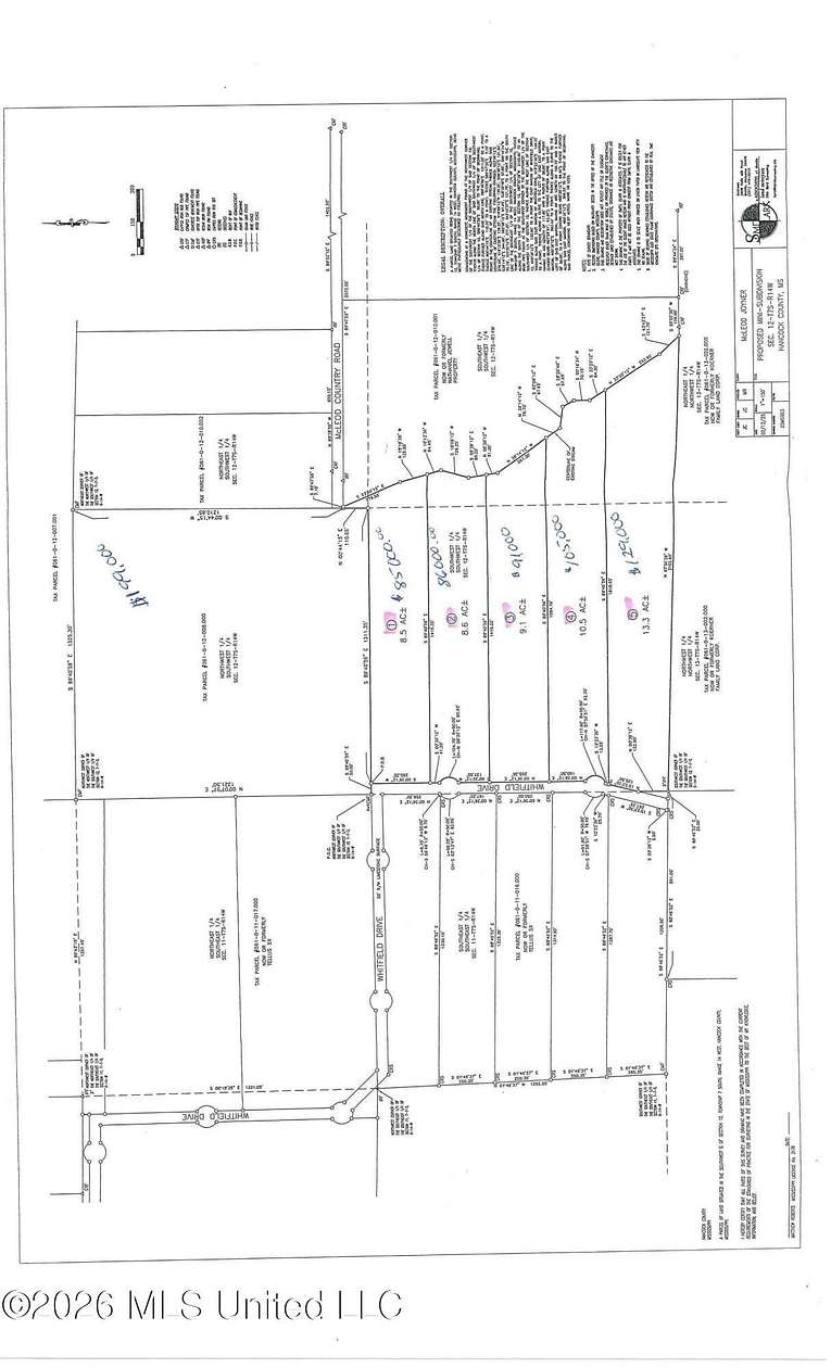 8.5 Acres of Residential Land for Sale in Kiln, Mississippi