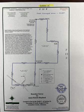 24.8 Acres of Land for Sale in Magnolia, Arkansas