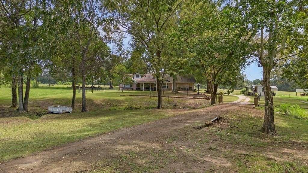 26.6 Acres of Agricultural Land with Home for Sale in Broaddus, Texas