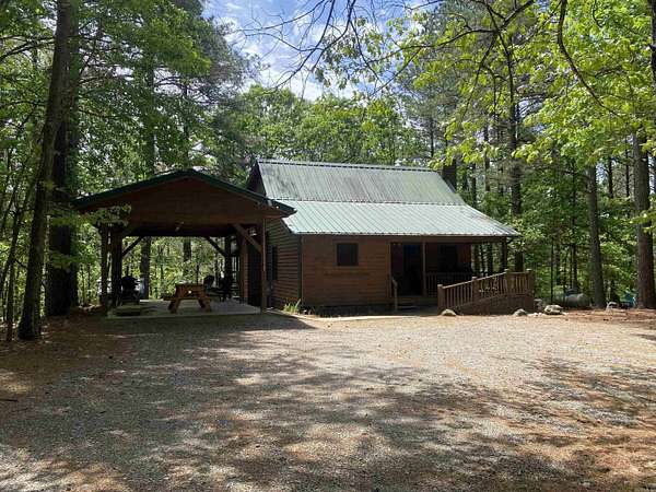 4.8 Acres of Land with Home for Sale in Mount Ida, Arkansas