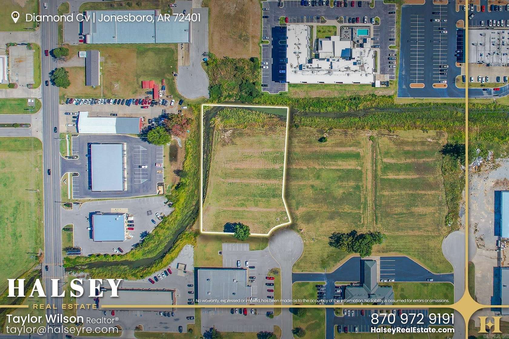 1.8 Acres of Commercial Land for Sale in Jonesboro, Arkansas