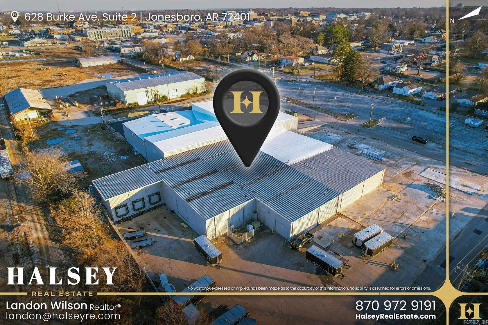 2.73 Acres of Improved Commercial Land for Lease in Jonesboro, Arkansas