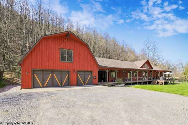 9 Acres of Land with Home for Sale in Elkins, West Virginia