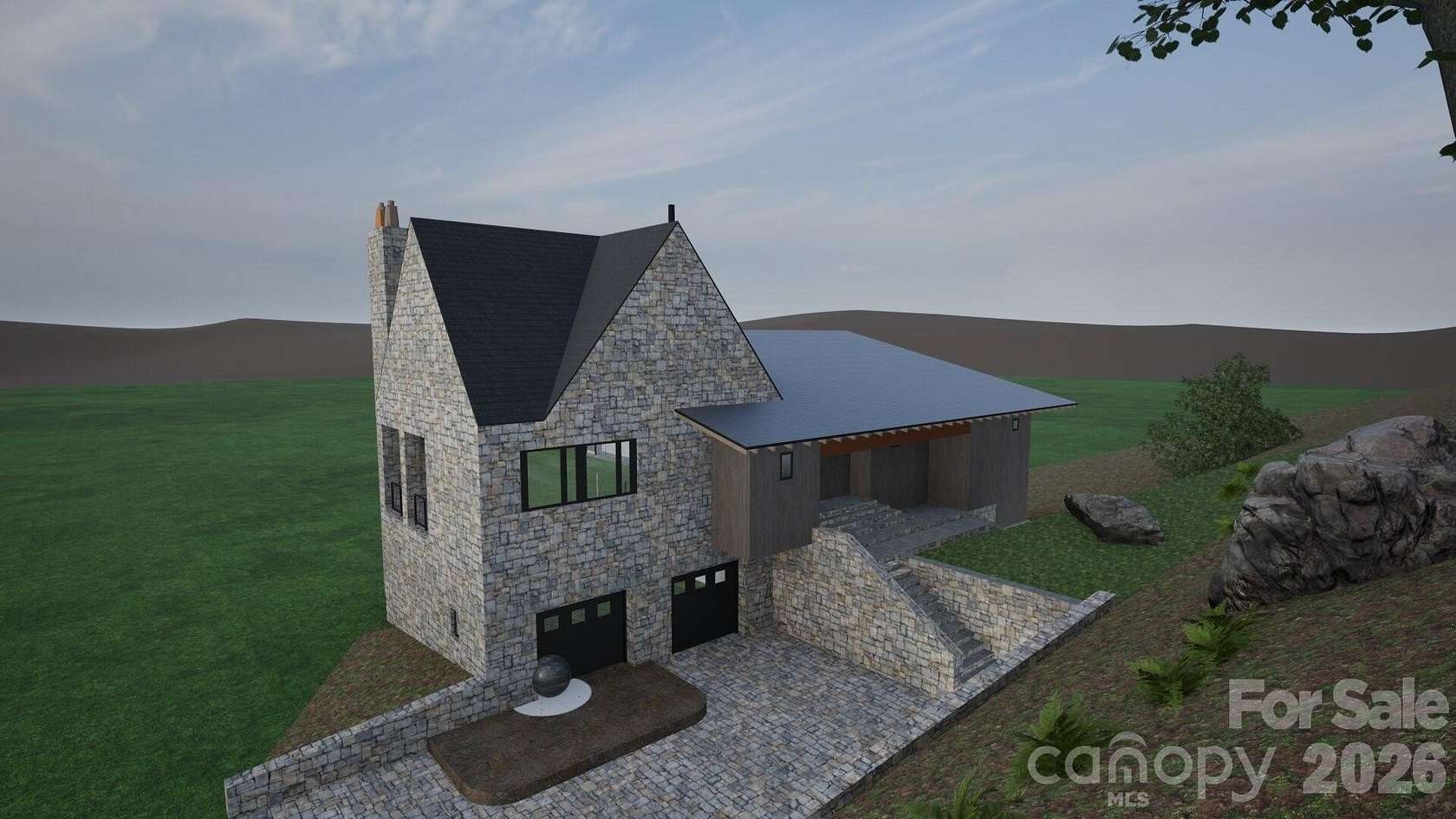 2 Acres of Land with Home for Sale in Mars Hill, North Carolina