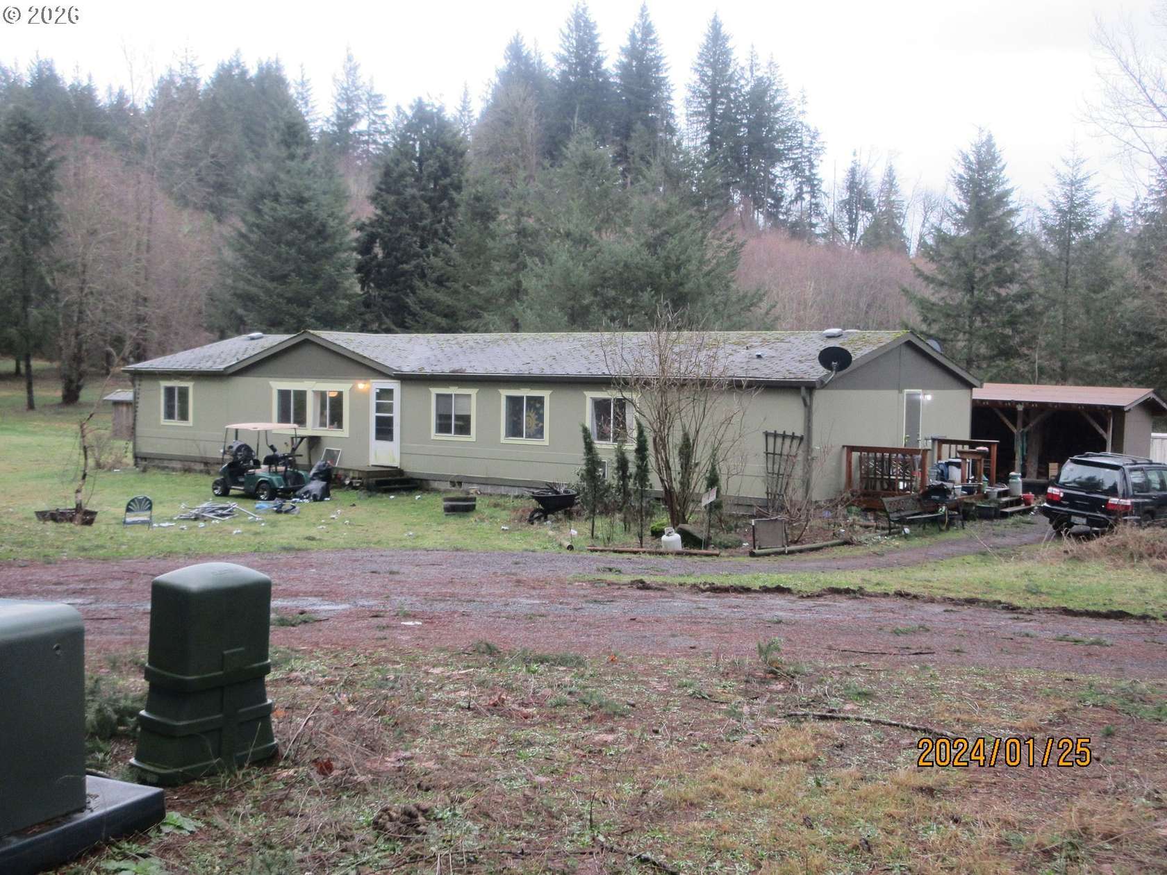 5 Acres of Land with Home for Sale in Amboy, Washington