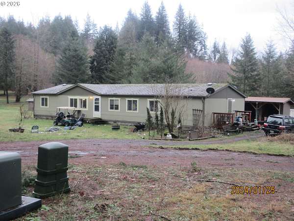 5 Acres of Land with Home for Sale in Amboy, Washington